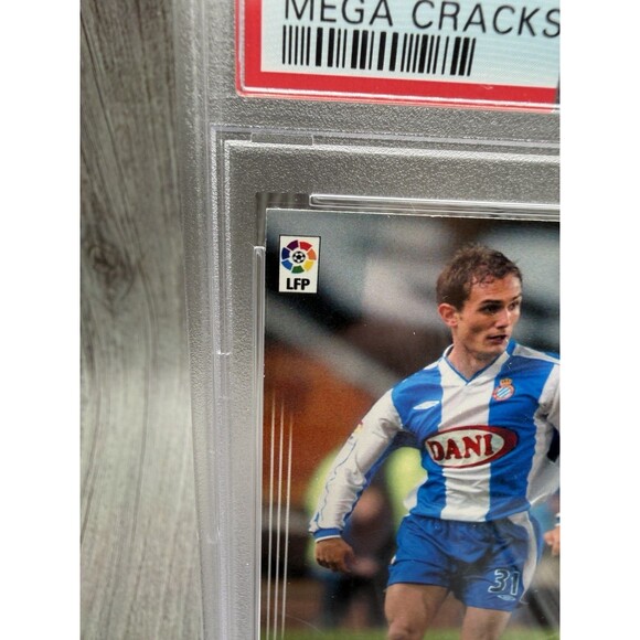 2004 PANINI SPORTS Carlos GARCIA MEGA CRACKS #114 RCD Espanyol La Liga PSA 7 - Picture 4 of 10